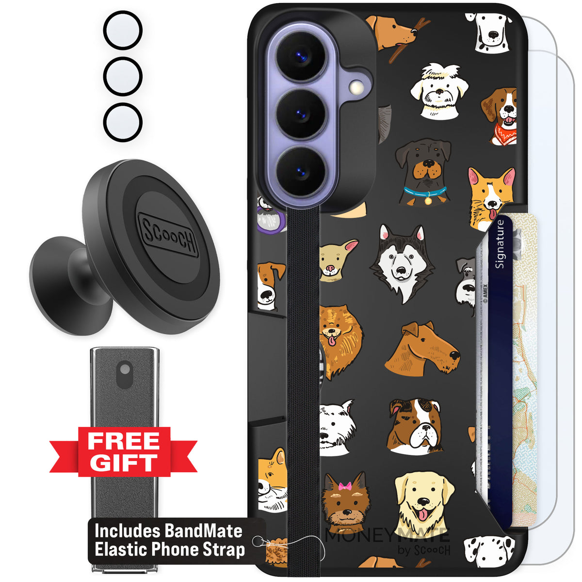 Scooch Moneymate Dog Squad for Galaxy S26+ — Defender Bundle