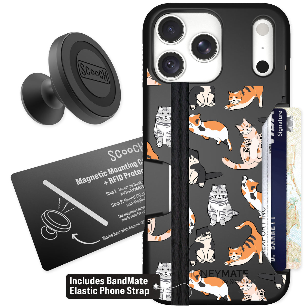 Scooch Moneymate Kitty Crew for iPhone 18 Pro Max — Starter Bundle
