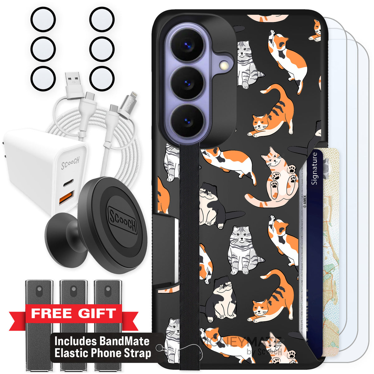 Scooch Moneymate Kitty Crew for Galaxy S26 — Ultimate Bundle