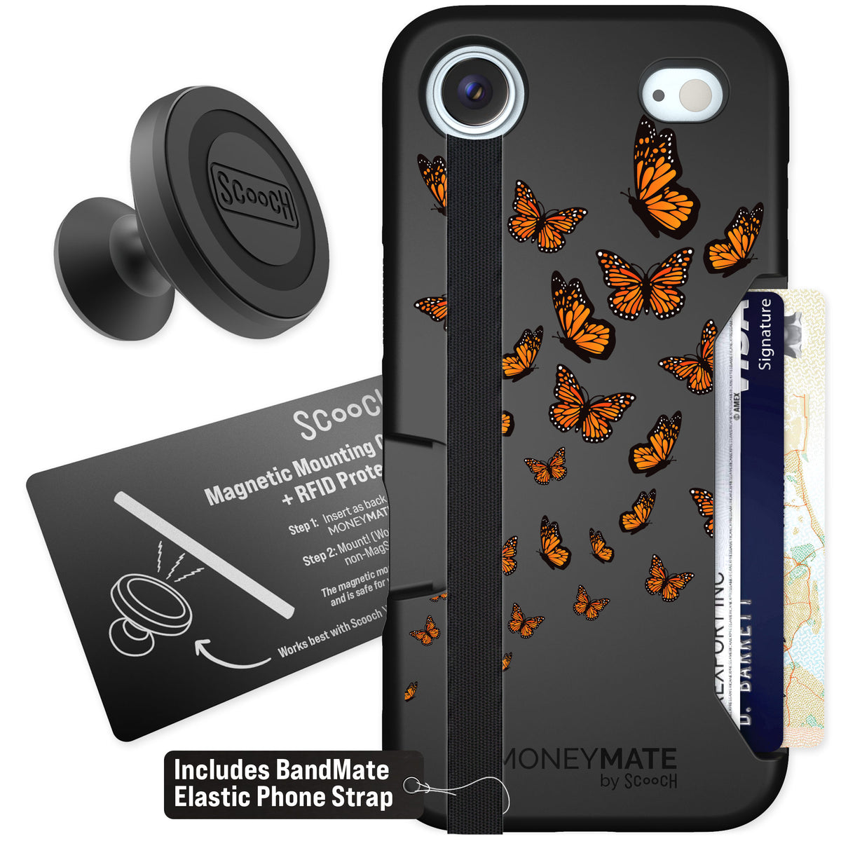 Scooch Moneymate Monarch Flight for iPhone Air — Starter Bundle