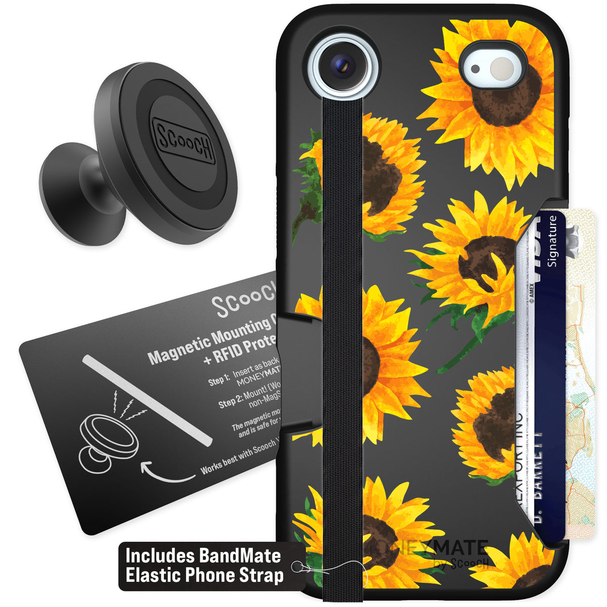Scooch Moneymate Sunflower Frenzy for iPhone Air — Starter Bundle