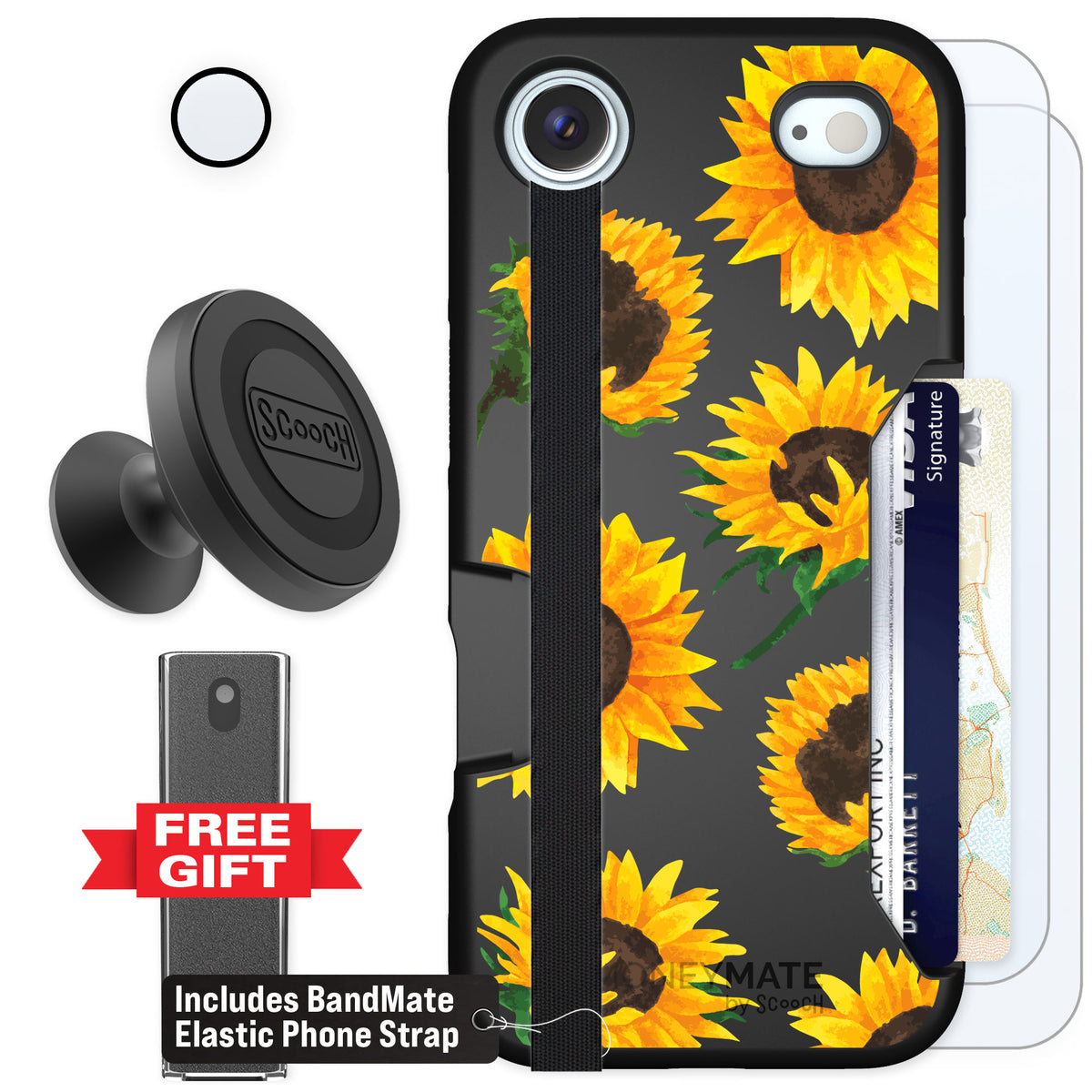 Scooch Moneymate Sunflower Frenzy for iPhone Air — Defender Bundle