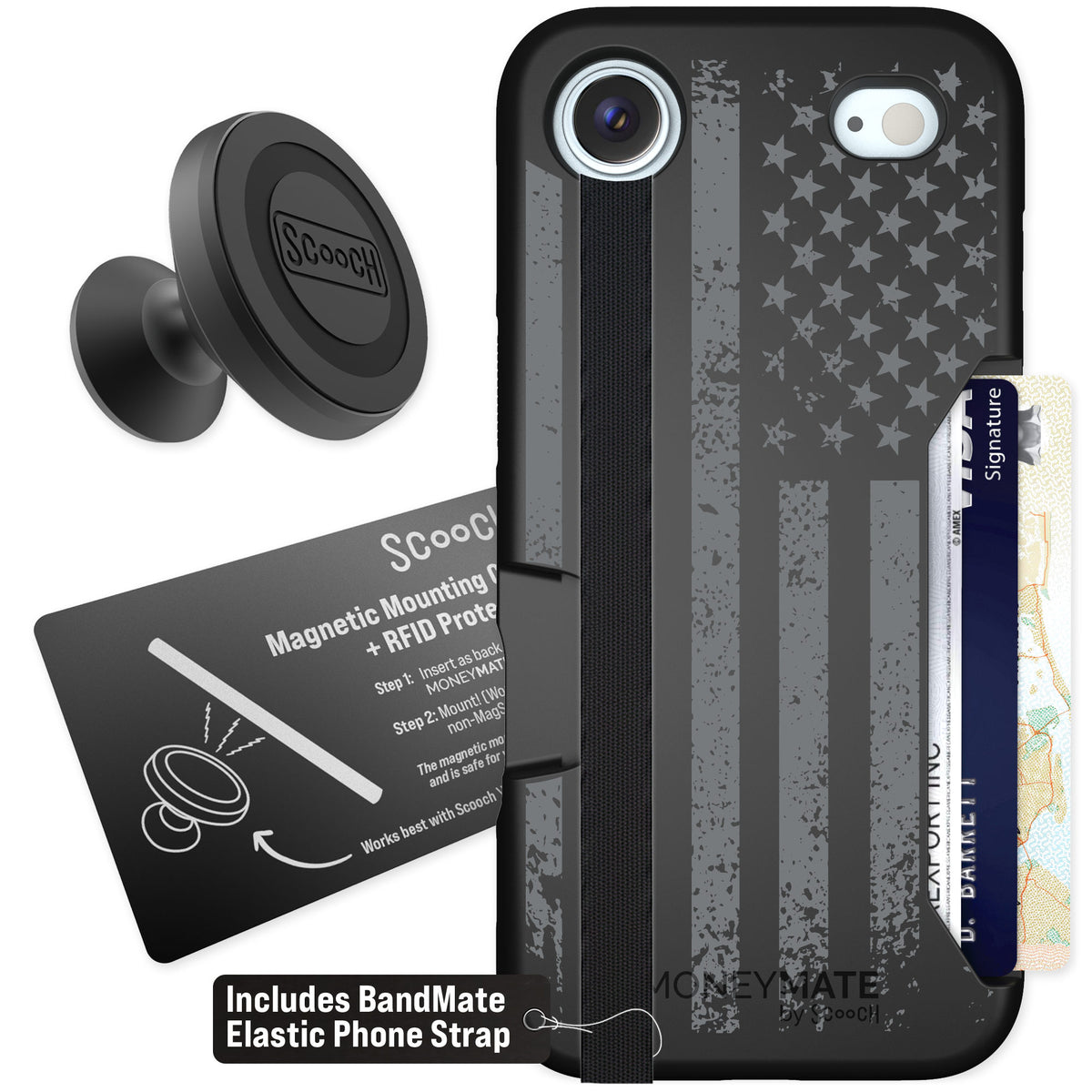 Scooch Moneymate Weathered Glory for iPhone Air — Starter Bundle