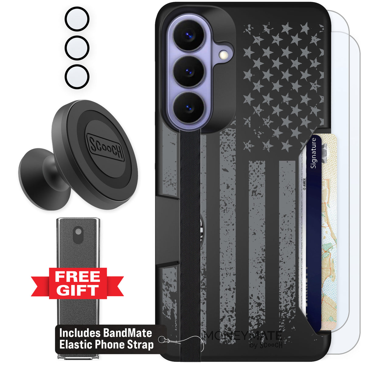 Scooch Moneymate Weathered Glory for Galaxy S26+ — Defender Bundle