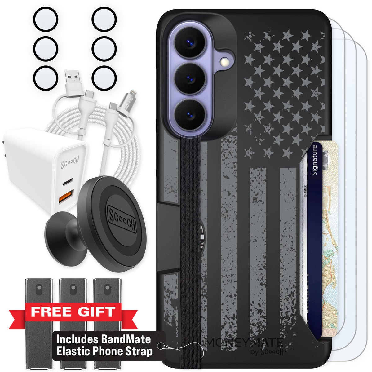 Scooch Moneymate Weathered Glory for Galaxy S26+ — Ultimate Bundle