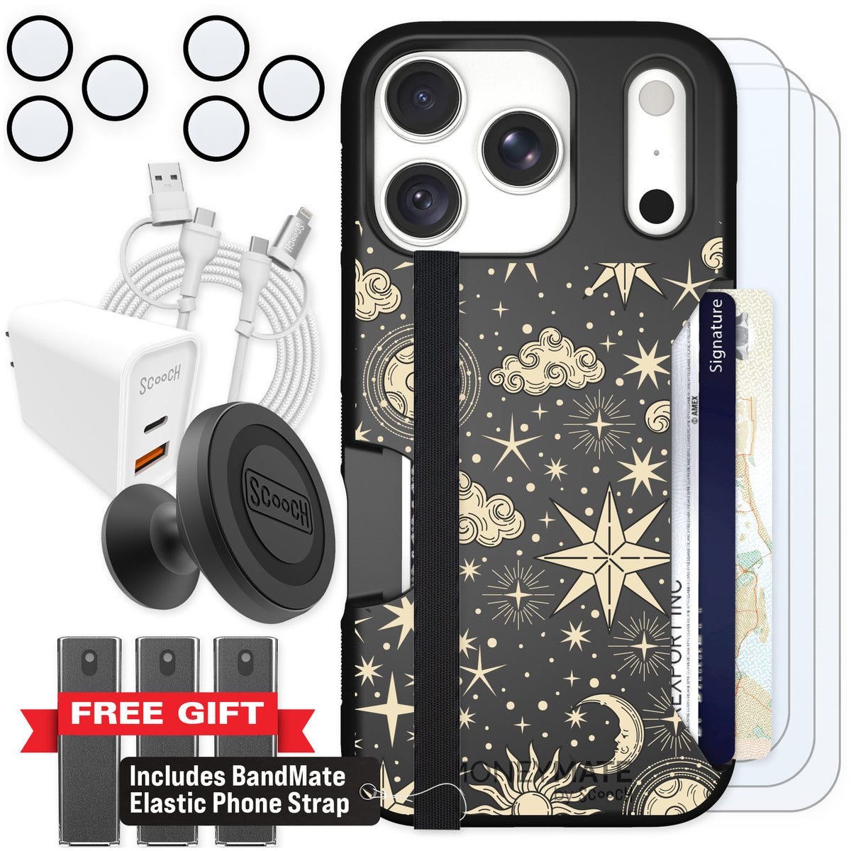Scooch Moneymate Celestial Sleep for iPhone 18 Pro — Ultimate Bundle