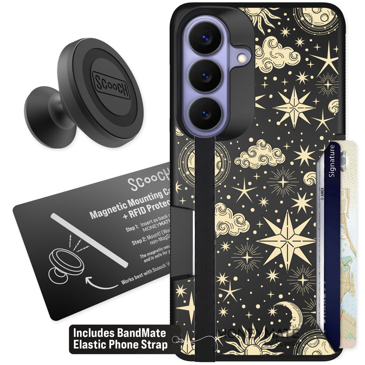 Scooch Moneymate Celestial Sleep for Galaxy S26 — Starter Bundle