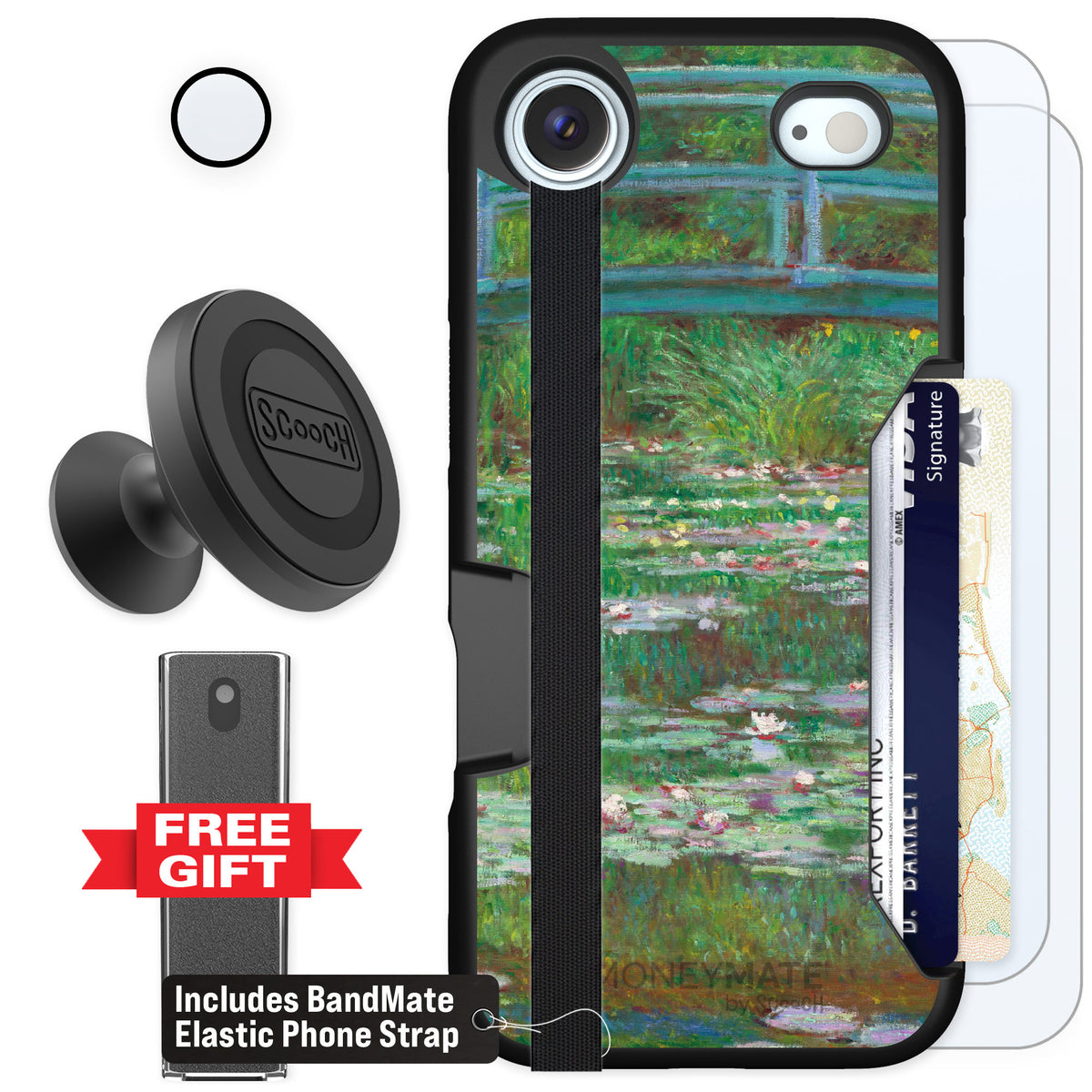 Scooch Moneymate Japanese Footbridge for iPhone Air — Defender Bundle