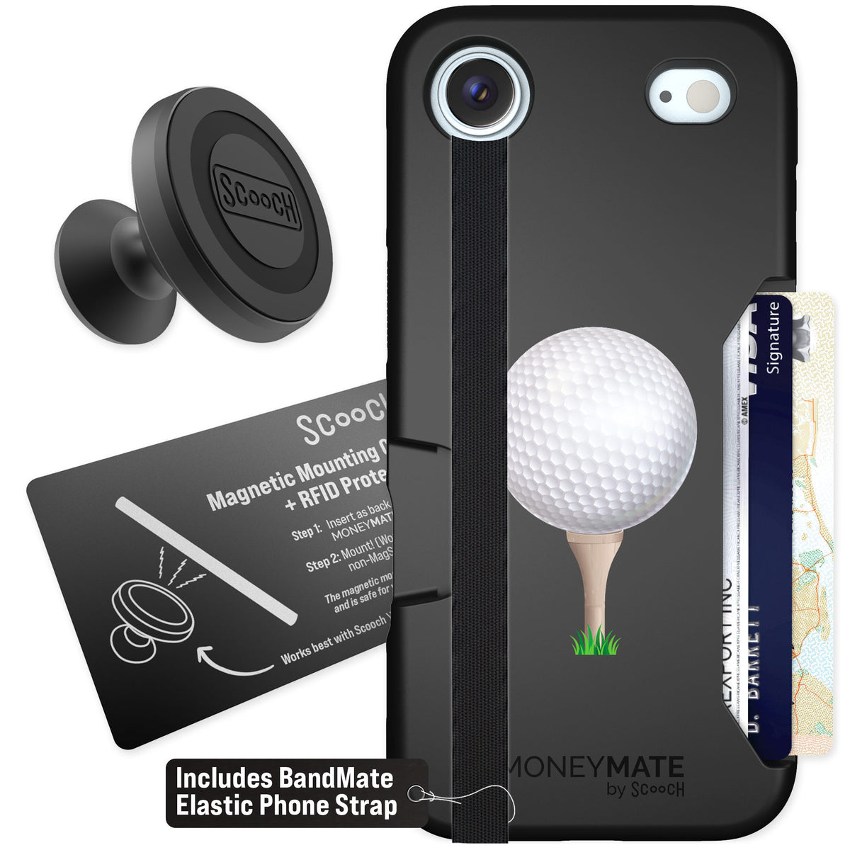 Scooch Moneymate Tee Time for iPhone Air — Starter Bundle