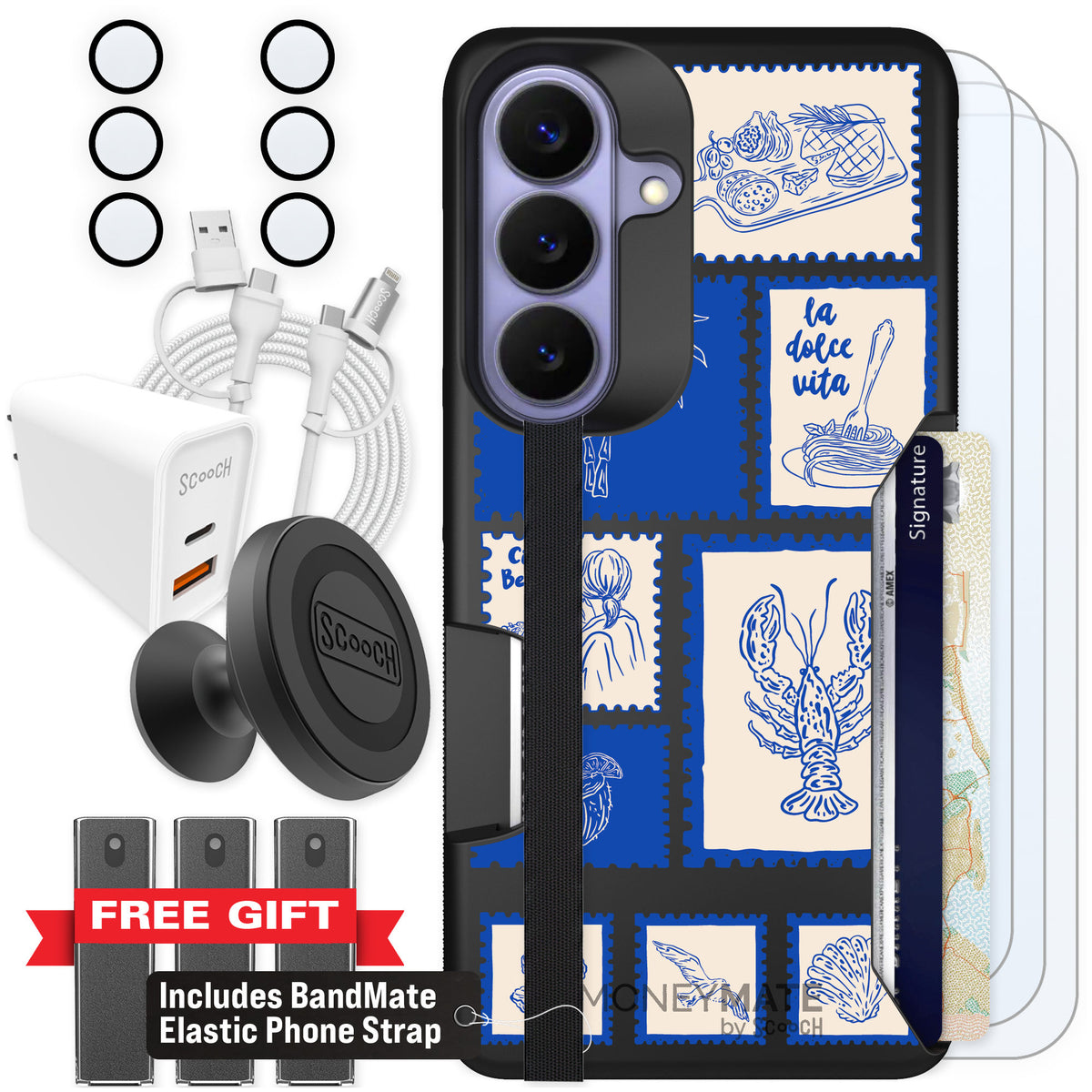 Scooch Moneymate Euro Summer for Galaxy S26 — Ultimate Bundle