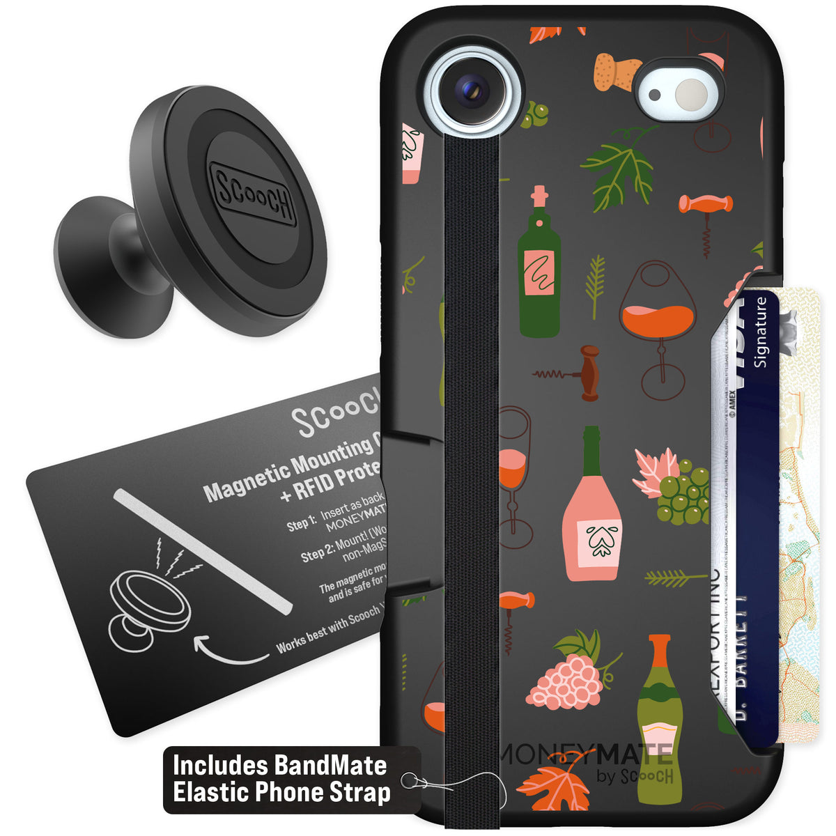 Scooch Moneymate Vino Vibes for iPhone Air — Starter Bundle