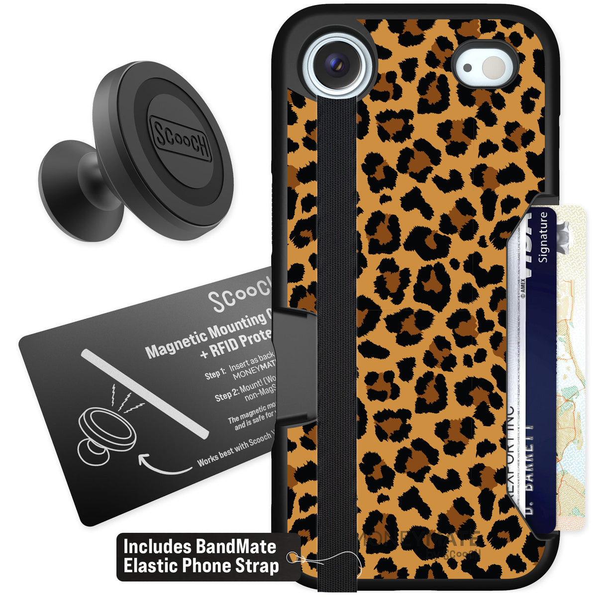 Scooch Moneymate Fierce Feline for iPhone Air — Starter Bundle