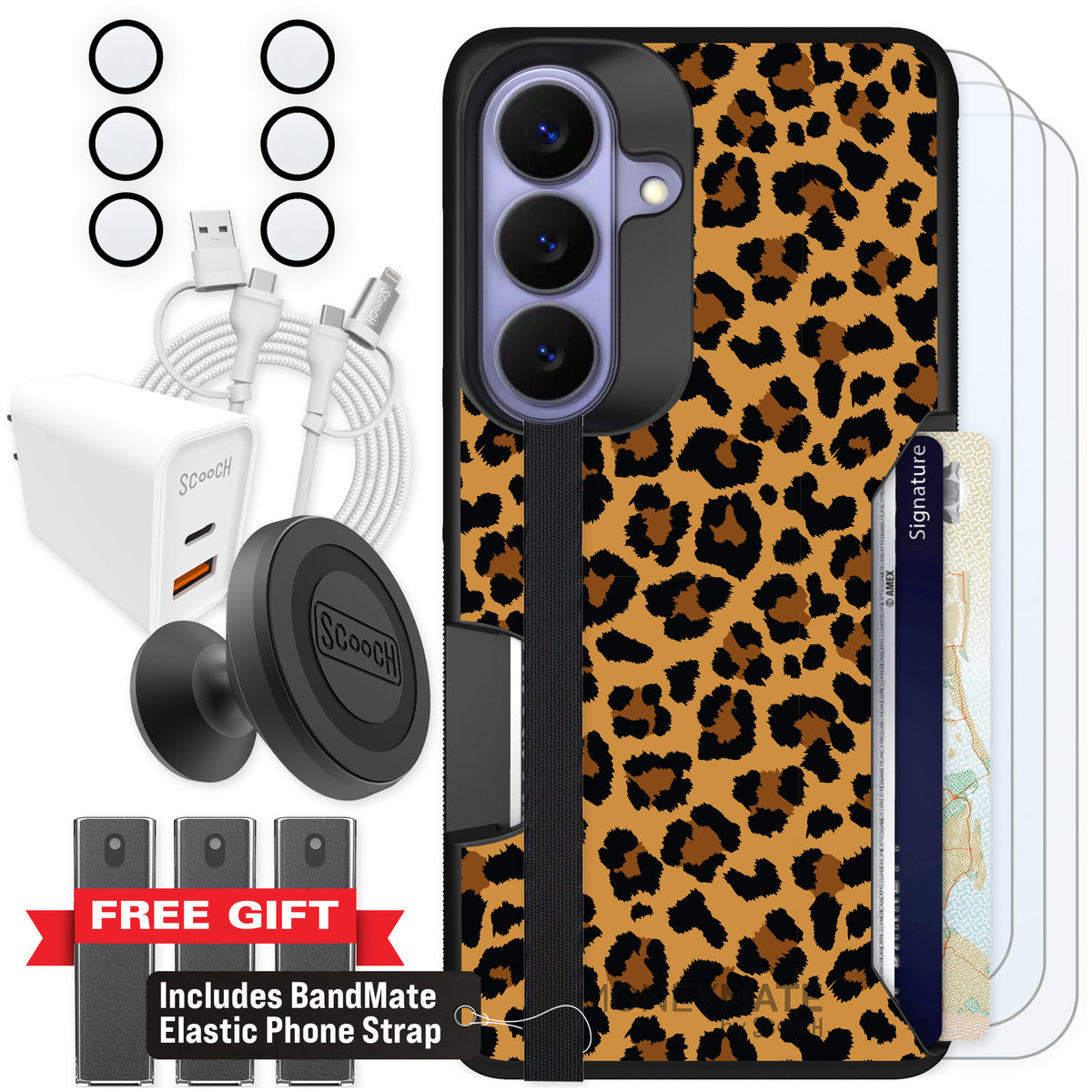 Scooch Moneymate Fierce Feline for Galaxy S26 — Ultimate Bundle