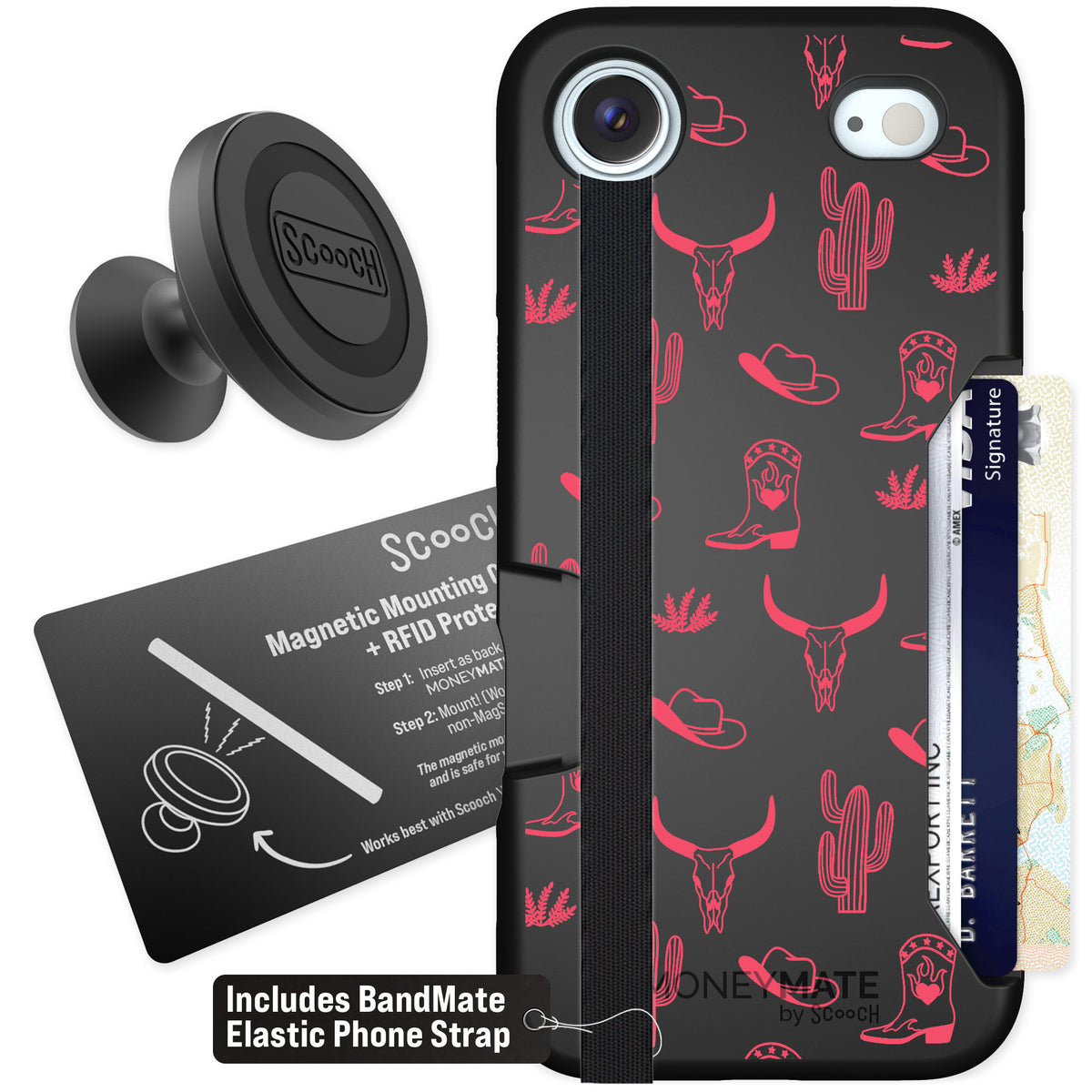 Scooch Moneymate Howdy Honey for iPhone Air — Starter Bundle