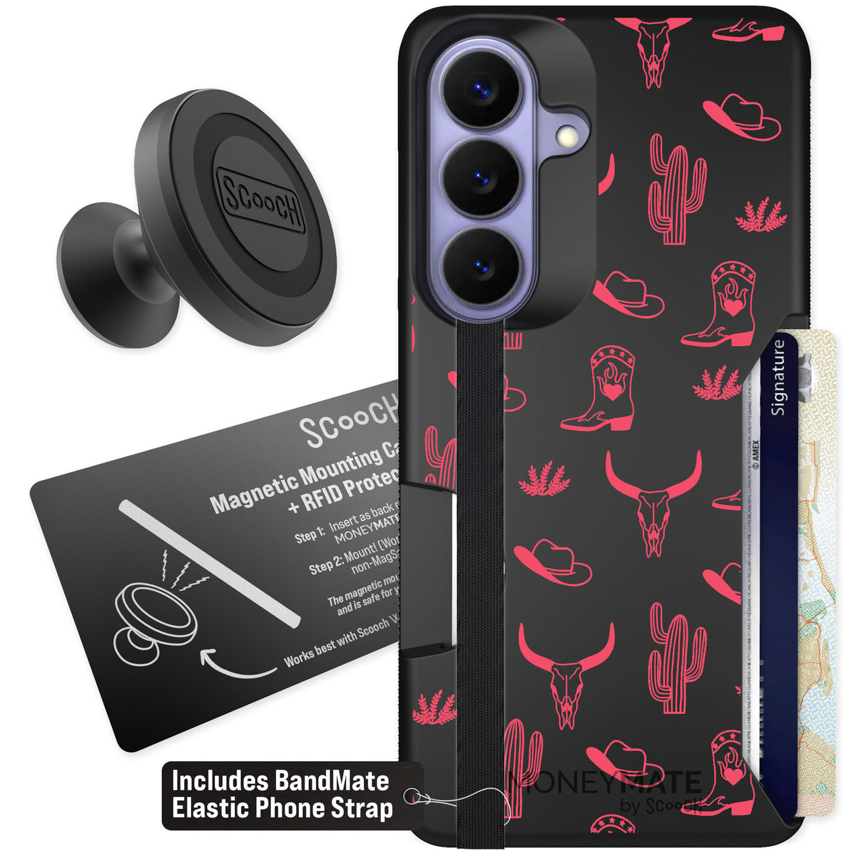 Scooch Moneymate Howdy Honey for Galaxy S26 — Starter Bundle