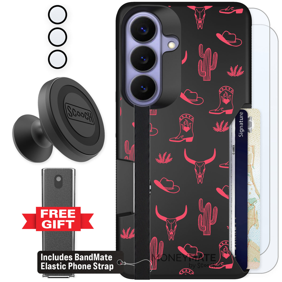 Scooch Moneymate Howdy Honey for Galaxy S26 — Defender Bundle