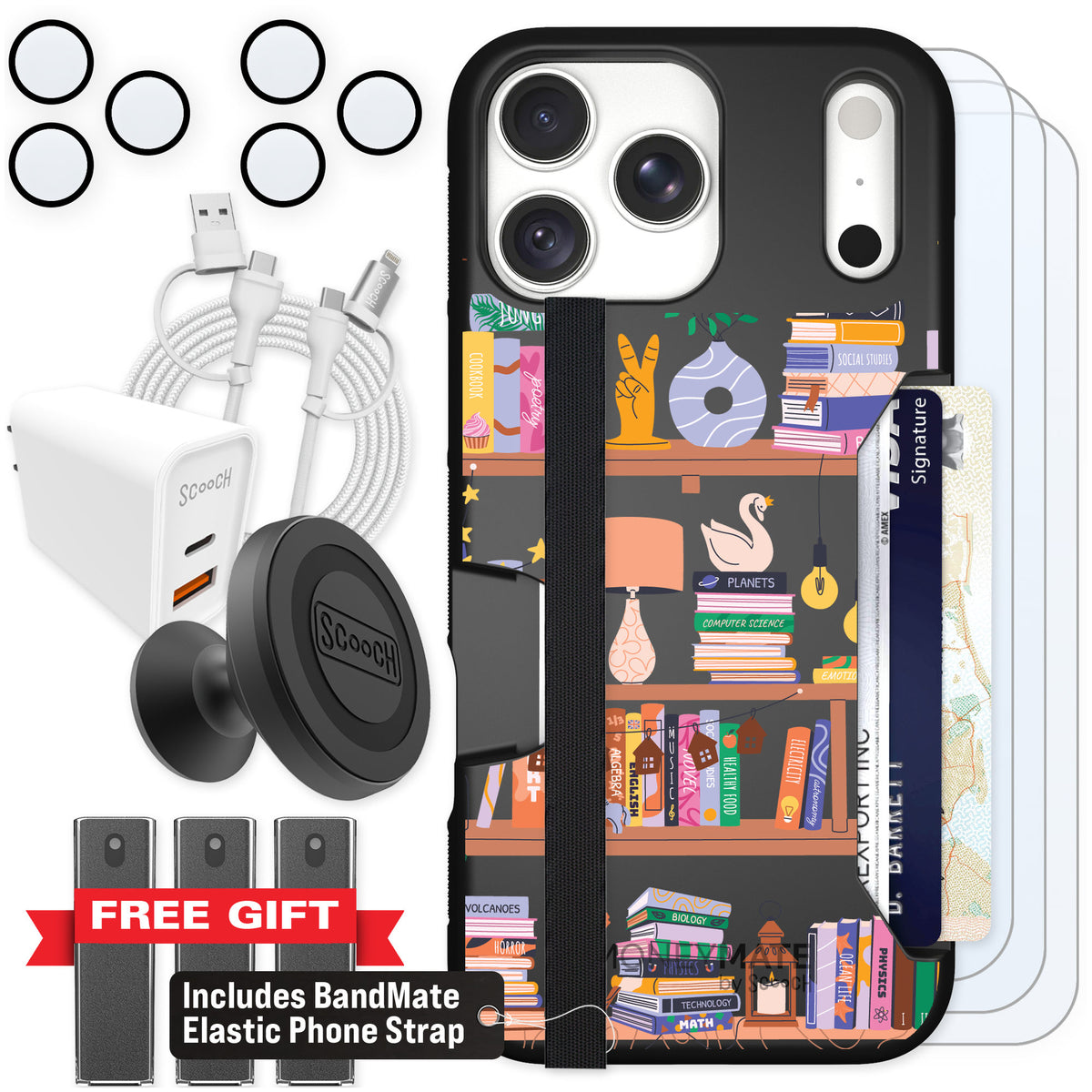Scooch Moneymate Little Library for iPhone 18 Pro Max — Ultimate Bundle