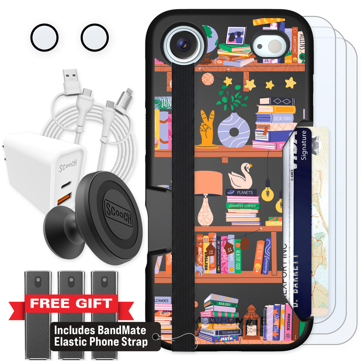 Scooch Moneymate Little Library for iPhone Air — Ultimate Bundle