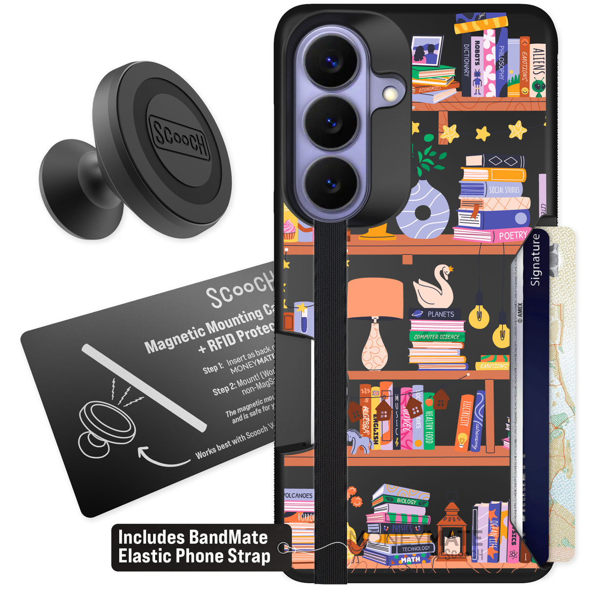 Scooch Moneymate Little Library for Galaxy S26 — Starter Bundle