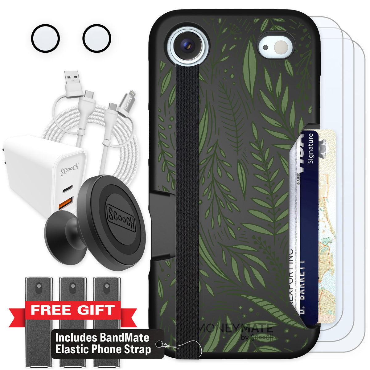 Scooch Moneymate Willow Garden for iPhone Air — Ultimate Bundle