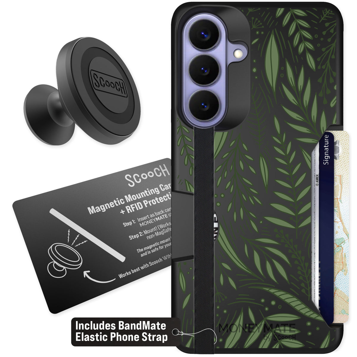 Scooch Moneymate Willow Garden for Galaxy S26+ — Starter Bundle