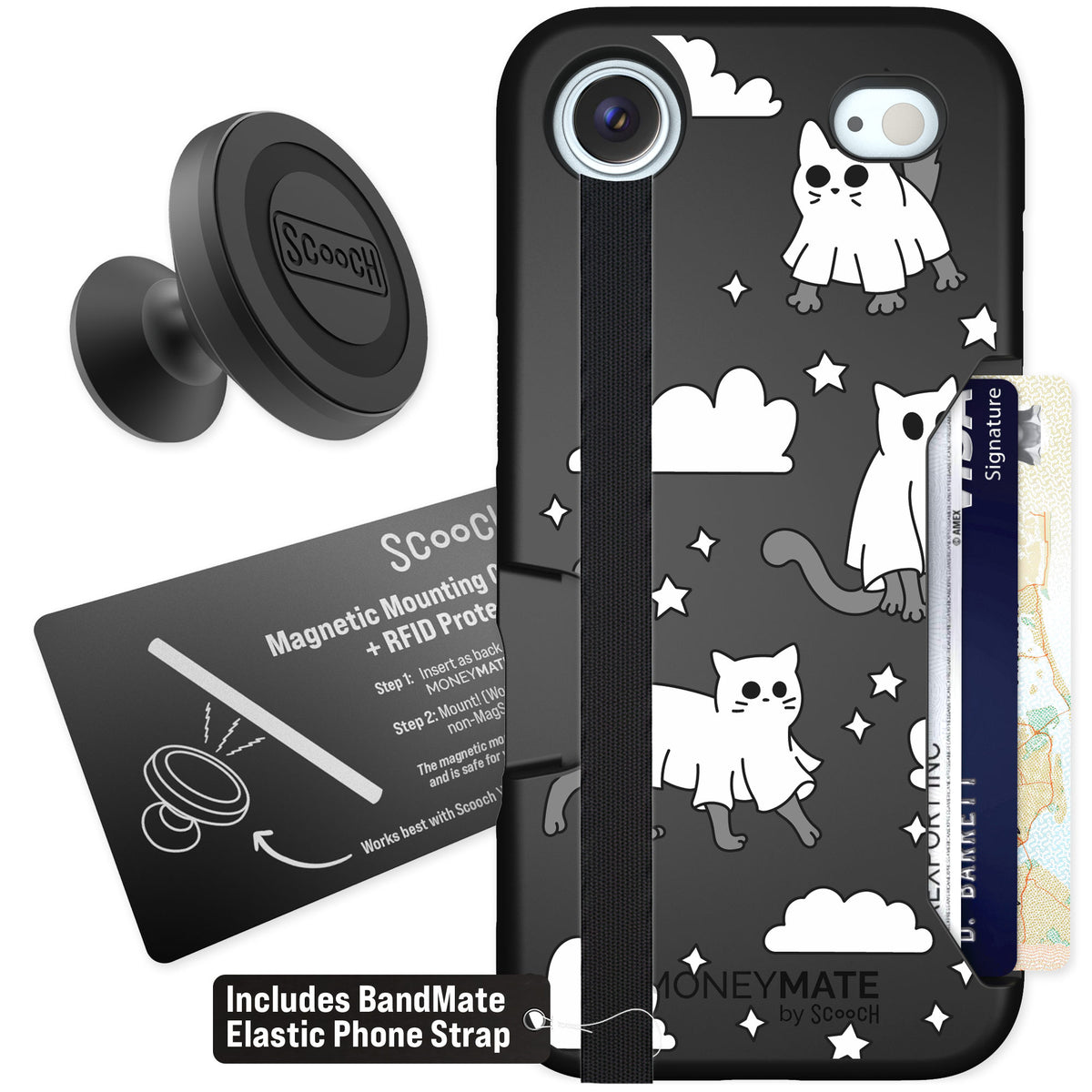 Scooch Moneymate Scaredy Cats for iPhone Air — Starter Bundle