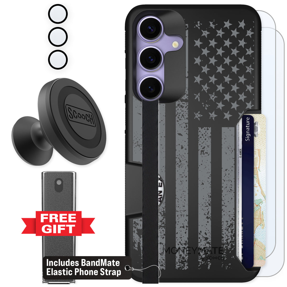 Scooch Moneymate Weathered Glory for Galaxy S25+ — Defender Bundle