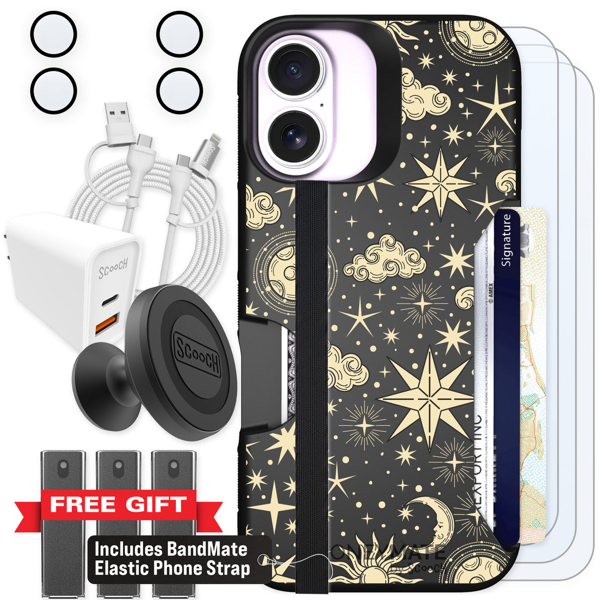 Scooch Moneymate Celestial Sleep for iPhone 17 — Ultimate Bundle