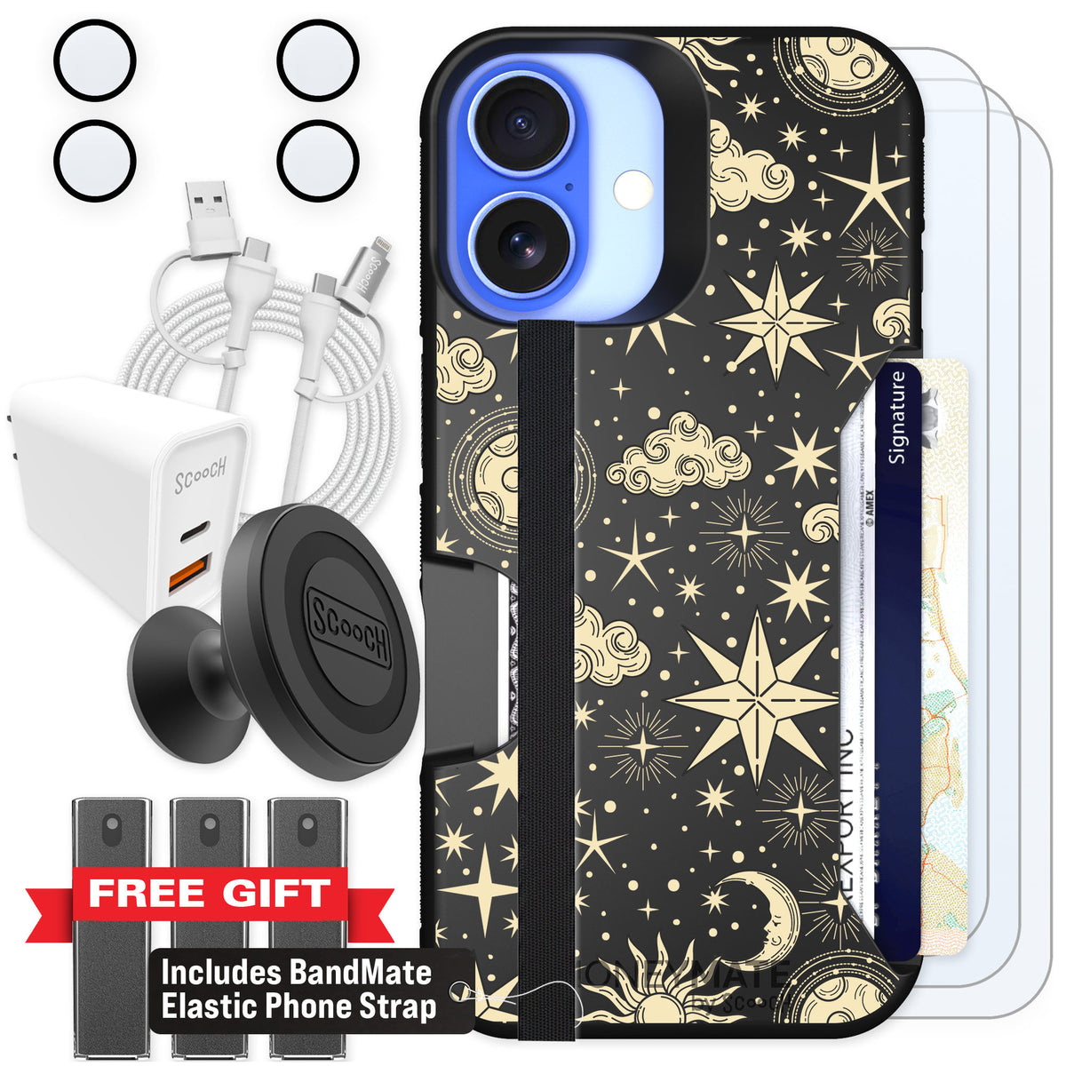 Scooch Moneymate Celestial Sleep for iPhone 16 — Ultimate Bundle