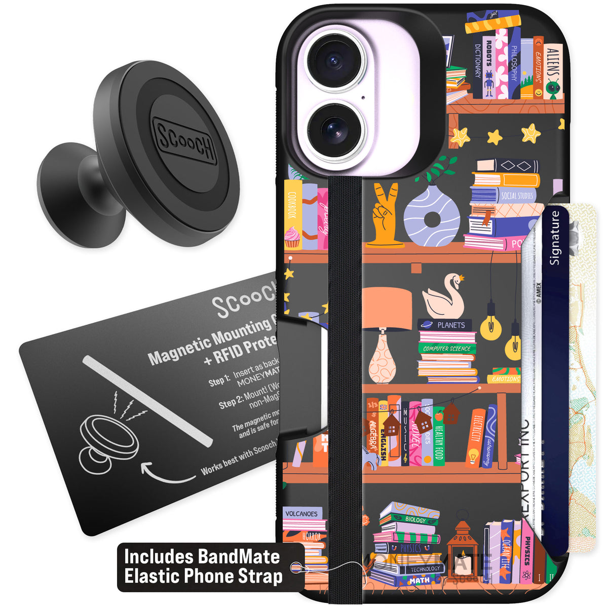 Scooch Moneymate Little Library for iPhone 17 — Starter Bundle