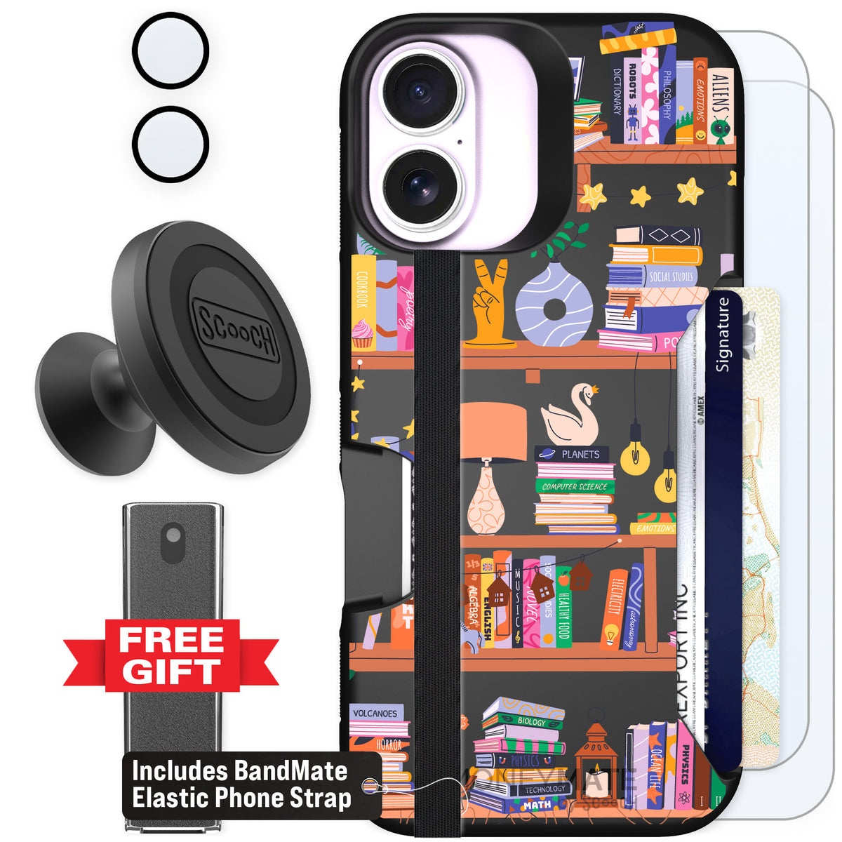 Scooch Moneymate Little Library for iPhone 17 — Defender Bundle