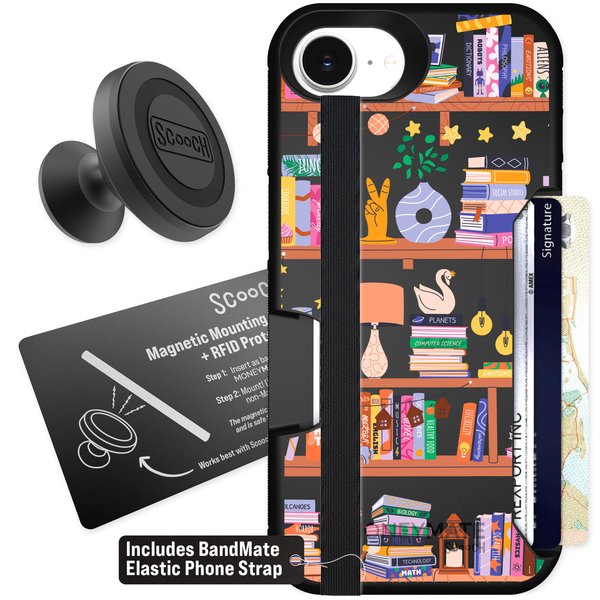 Scooch Moneymate Little Library for iPhone 17e — Starter Bundle