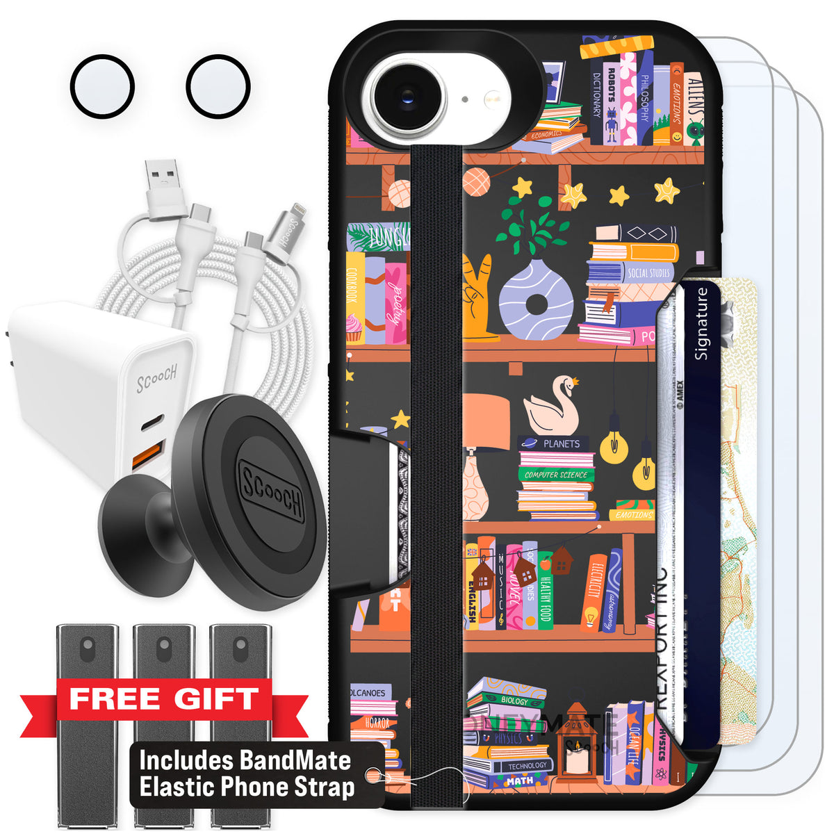 Scooch Moneymate Little Library for iPhone 17e — Ultimate Bundle