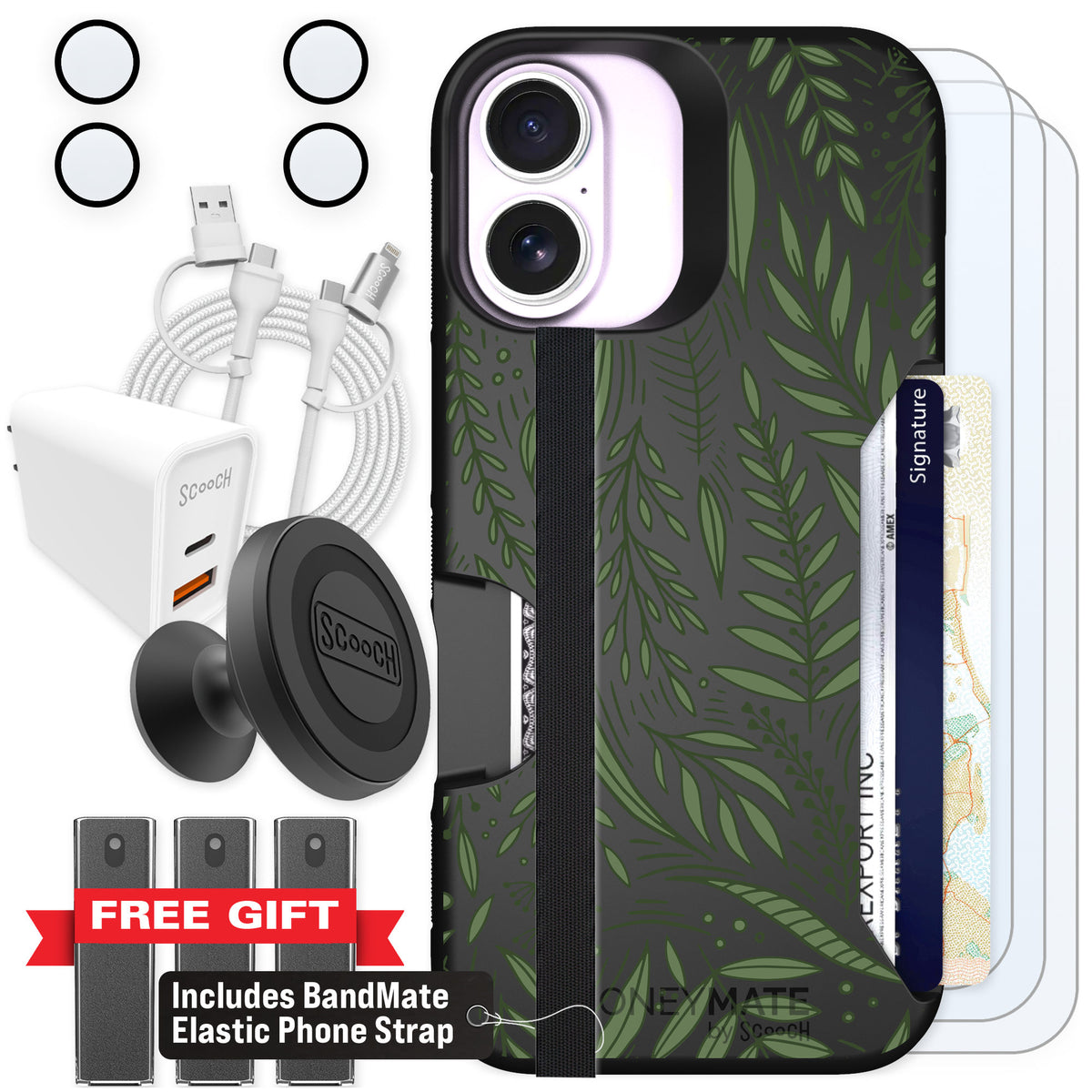 Scooch Moneymate Willow Garden for iPhone 17 — Ultimate Bundle