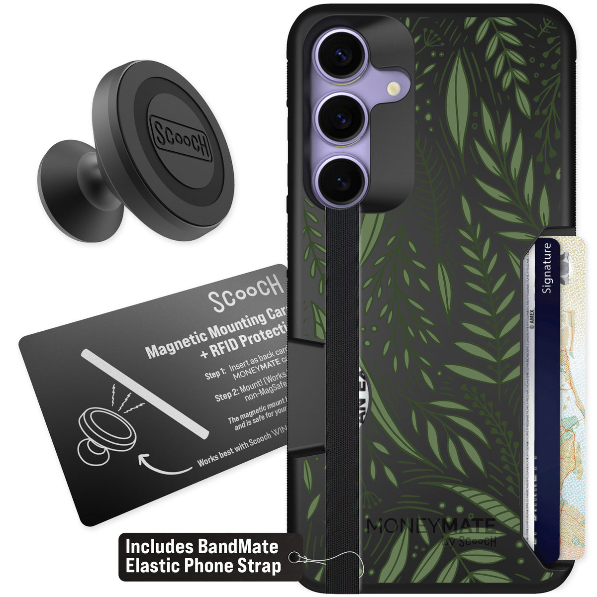 Scooch Moneymate Willow Garden for Galaxy S25+ — Starter Bundle