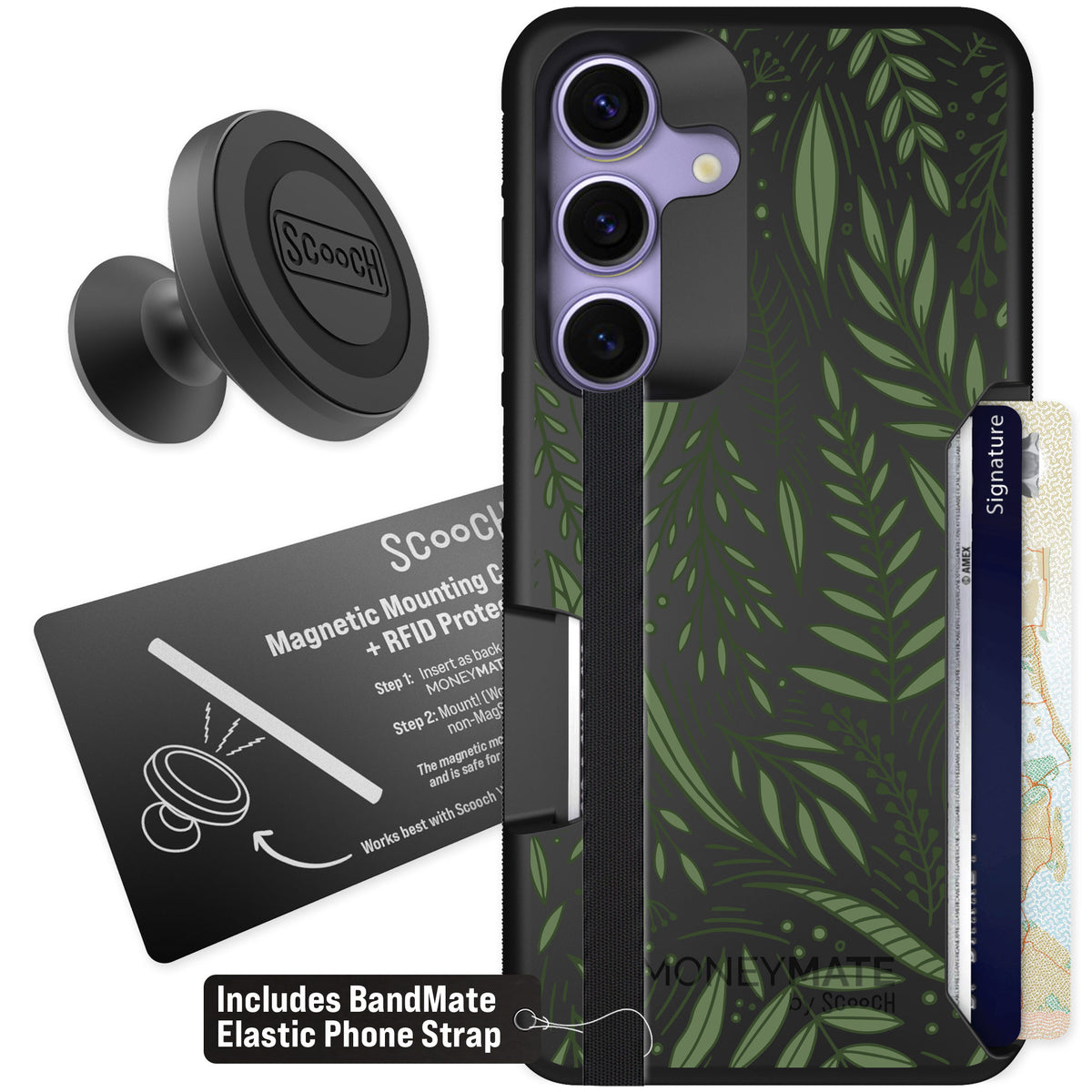 Scooch Moneymate Willow Garden for Galaxy S25 — Starter Bundle