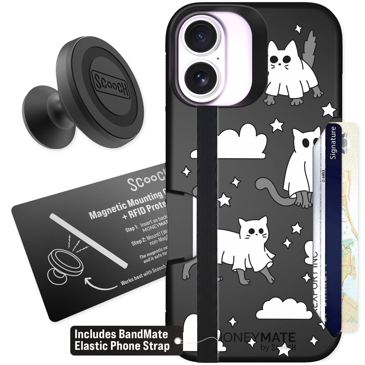 Scooch Moneymate Scaredy Cats for iPhone 17 — Starter Bundle