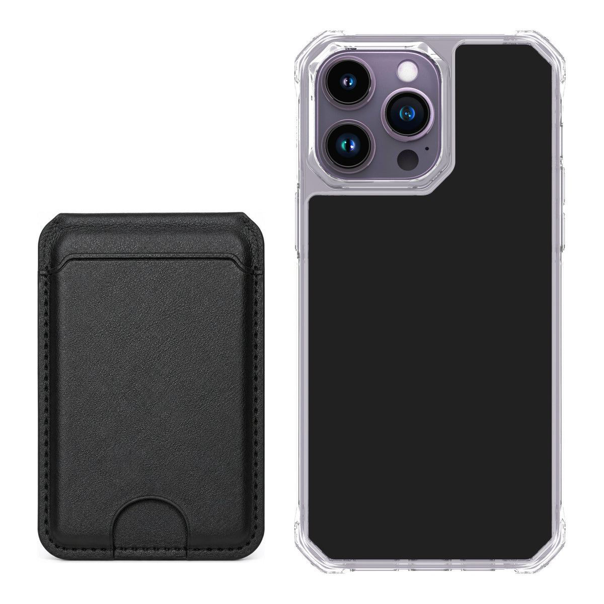 Scooch MagCase Black for iPhone 14 Pro Max — Black MagWallet Bundle