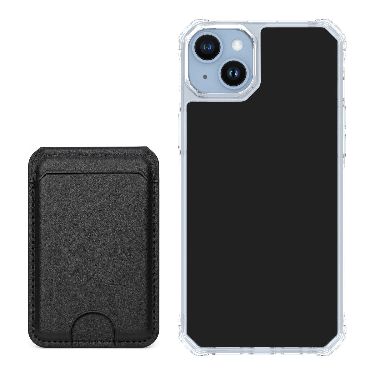 Scooch MagCase Black for iPhone 14 Plus — Black MagWallet Bundle