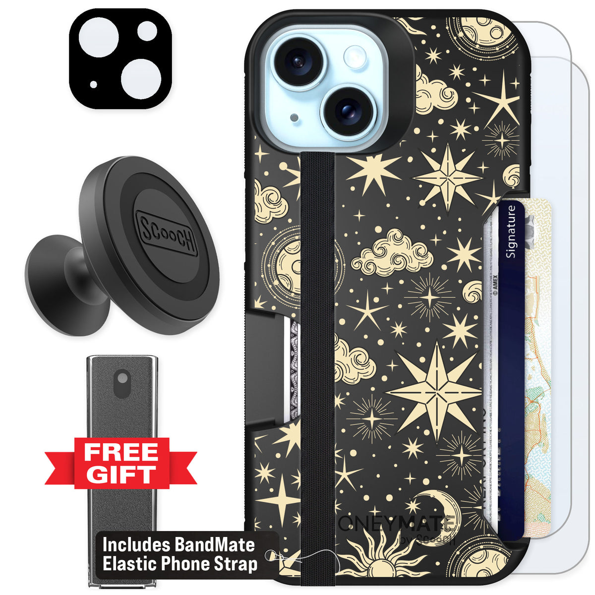 Scooch Moneymate Celestial Sleep for iPhone 13 — Defender Bundle