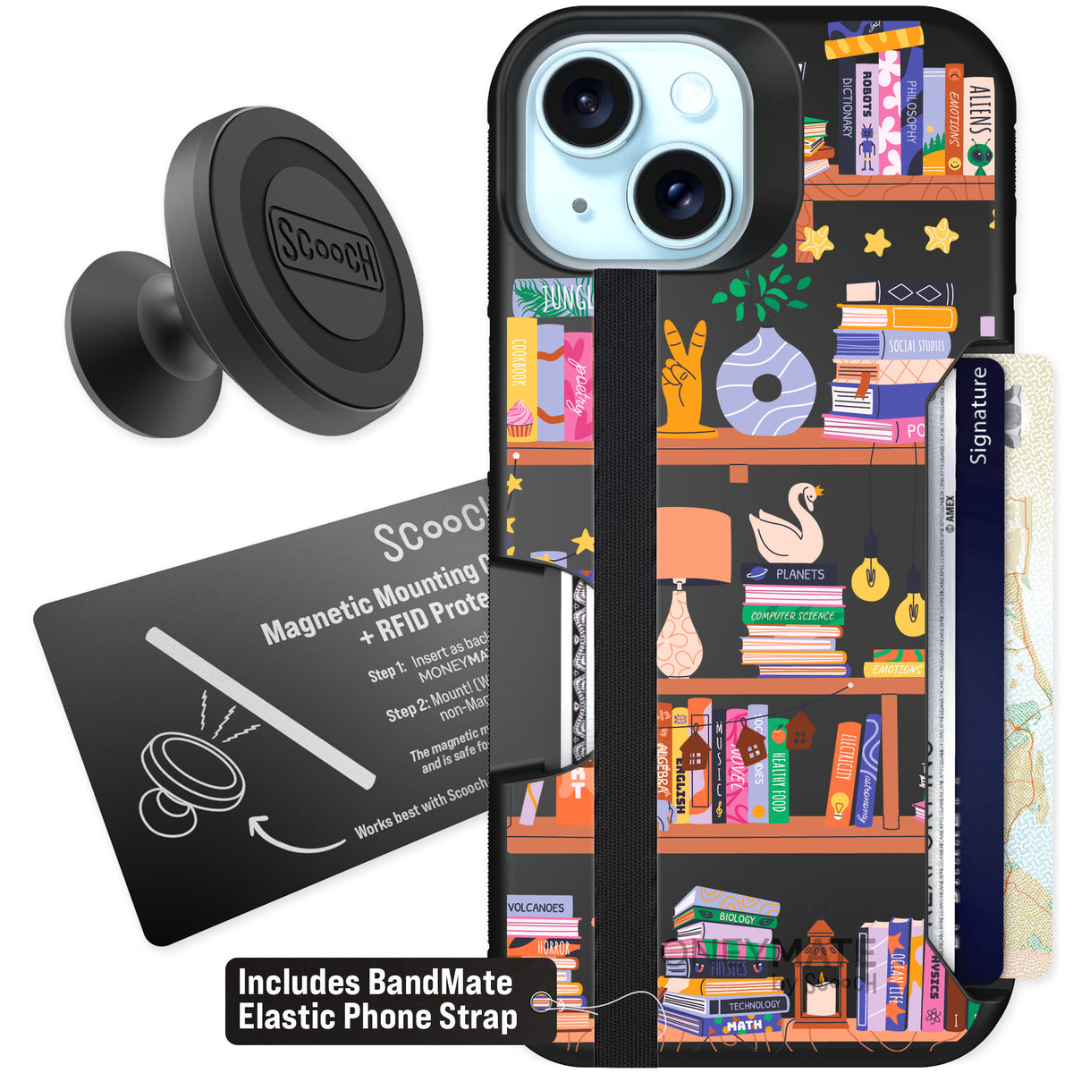 Scooch Moneymate Little Library for iPhone 14 — Starter Bundle