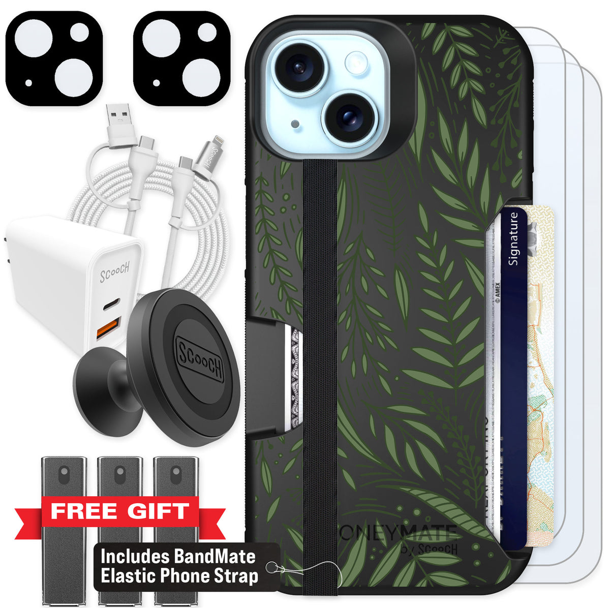 Scooch Moneymate Willow Garden for iPhone 14 — Ultimate Bundle