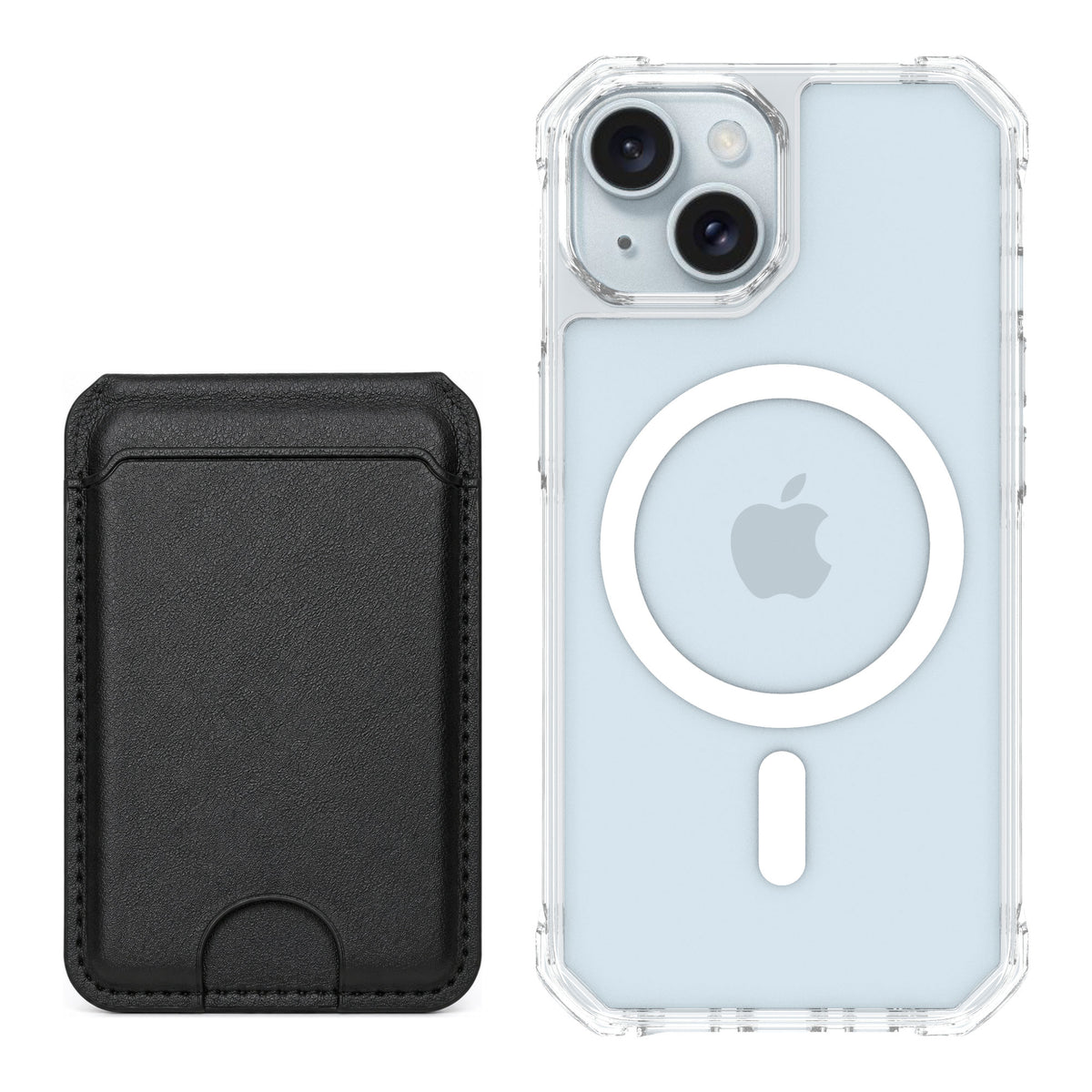 Scooch MagCase Clear for iPhone 15 — Matching MagWallet Bundle