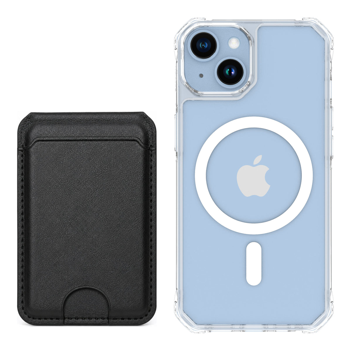 Scooch MagCase Clear for iPhone 14 — Matching MagWallet Bundle