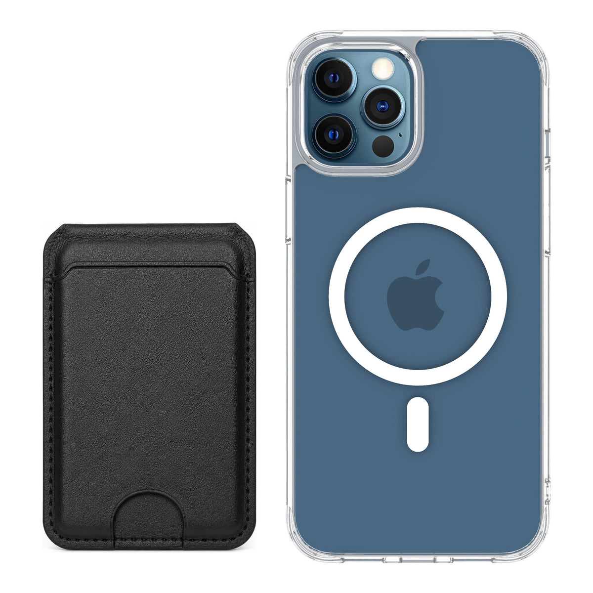 Scooch MagCase Clear for iPhone 12 Pro Max — Matching MagWallet Bundle
