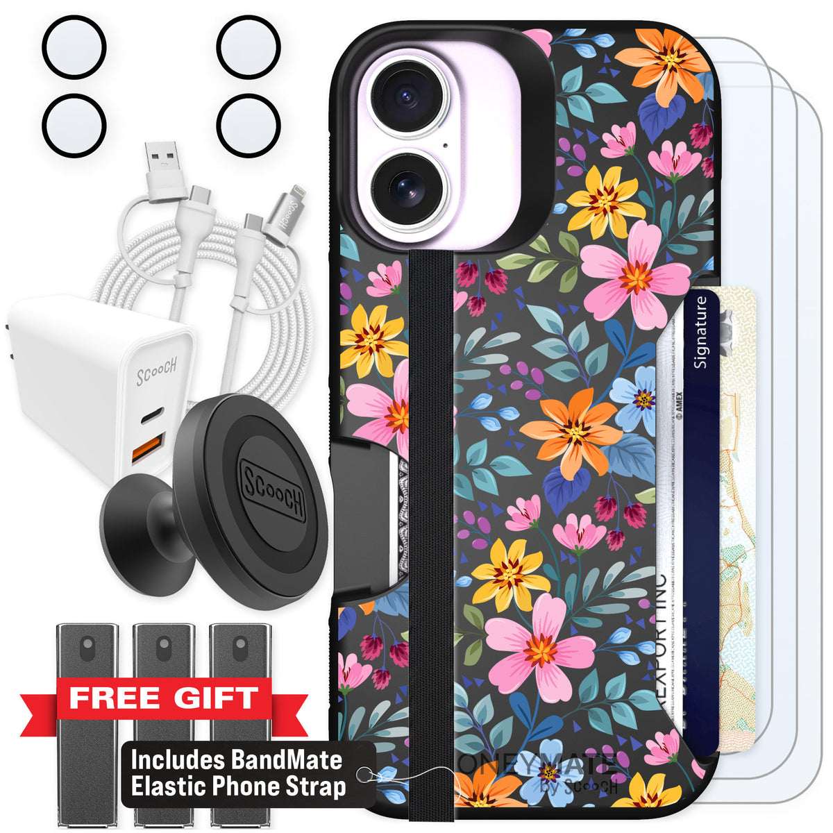 Scooch Moneymate Full Bloom for iPhone 17 — Ultimate Bundle