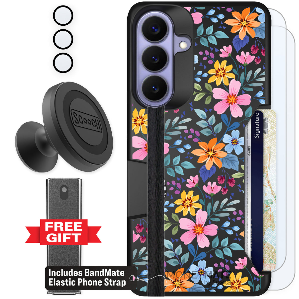 Scooch Moneymate Full Bloom for Galaxy S26+ — Defender Bundle