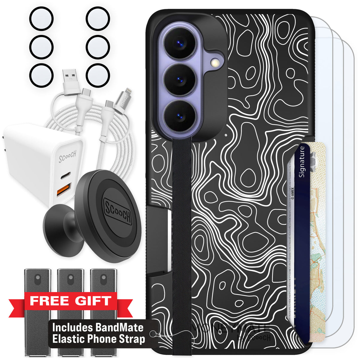 Scooch Moneymate Topography for Galaxy S26 — Ultimate Bundle