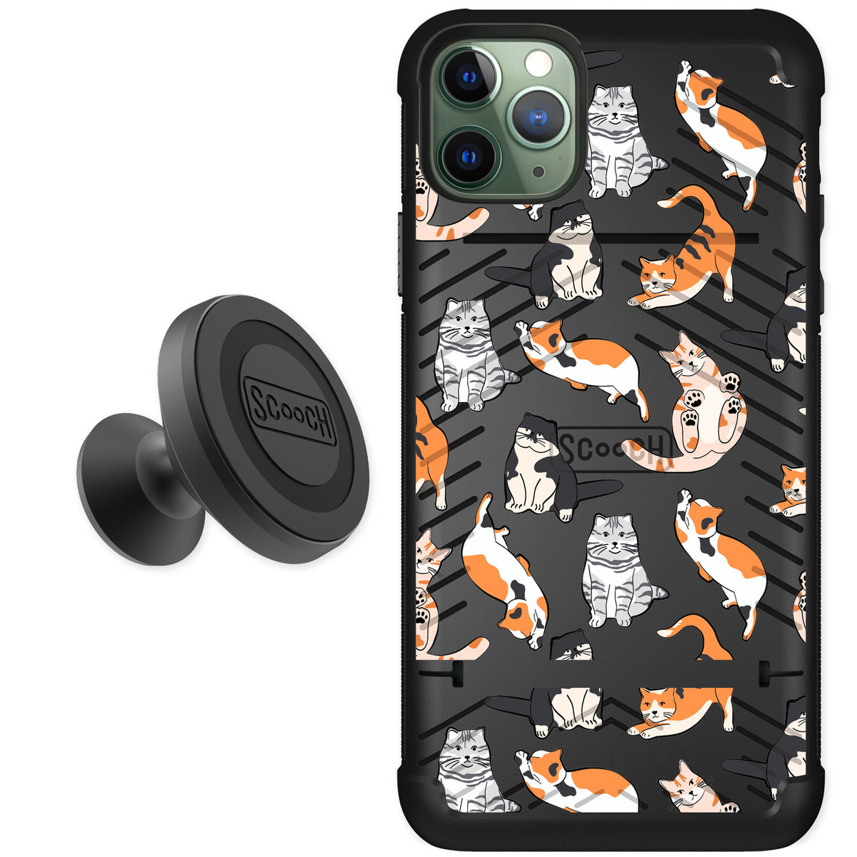 Scooch Wingmate Kitty Crew for iPhone 11 Pro Max — Starter Bundle