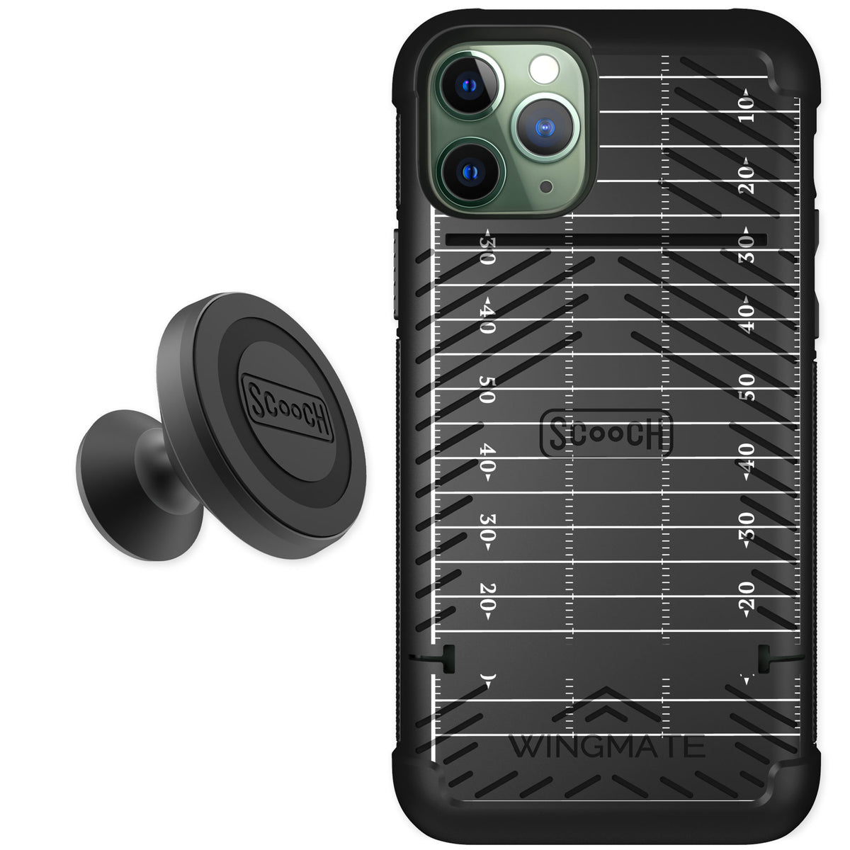 Scooch Wingmate Yard Lines for iPhone 11 Pro — Starter Bundle